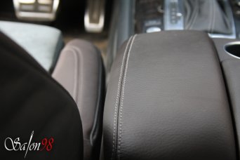 Перетяжка подлокотника ауди.Salon98