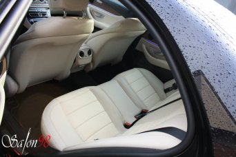 перетяжка салона Mercedes