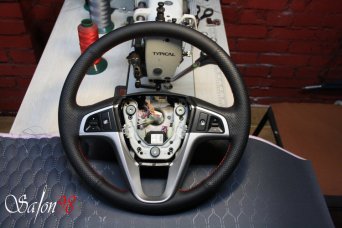 Salon98.Перетяжка руля Hyundai