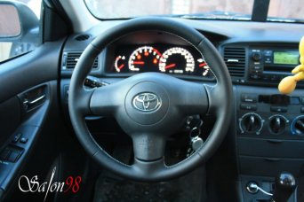 Salon98. Перетяжка руля Toyota