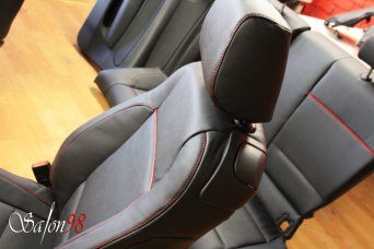 Перетяжка переднего сидения BMW. Salon98.ru