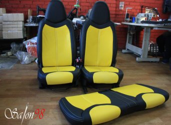 Salon98.Перетяжка сидений Peugeot