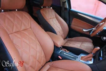 Перетяжка салона Ford. Salon98