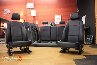 Перетяжка сидения BMW. Salon98.ru