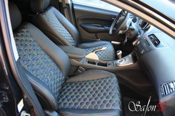 перетяжка сидений Honda civic