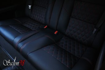 Перетяжка задних сидений Volvo. Salon98.ru