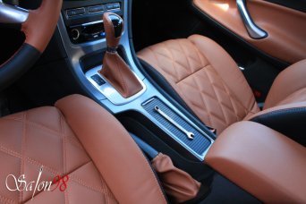 Перетяжка ручки КПП Ford Mondeo. Salon98